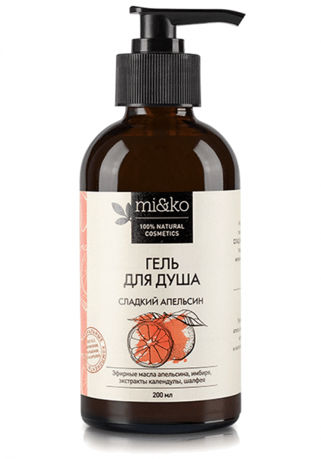 MiKo Гель для душа Сладкий апельсин, 200 мл MiKo Гель для душа Сладкий апельсин, 200 мл