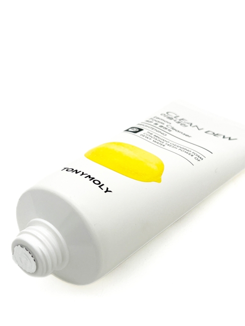 TONYMOLY Пенка для умывания с экстрактом лимона Clean Dew Lemon Foam Cleanser, 180 мл TONYMOLY Пенка для умывания с экстрактом лимона Clean Dew Lemon Foam Cleanser, 180 мл