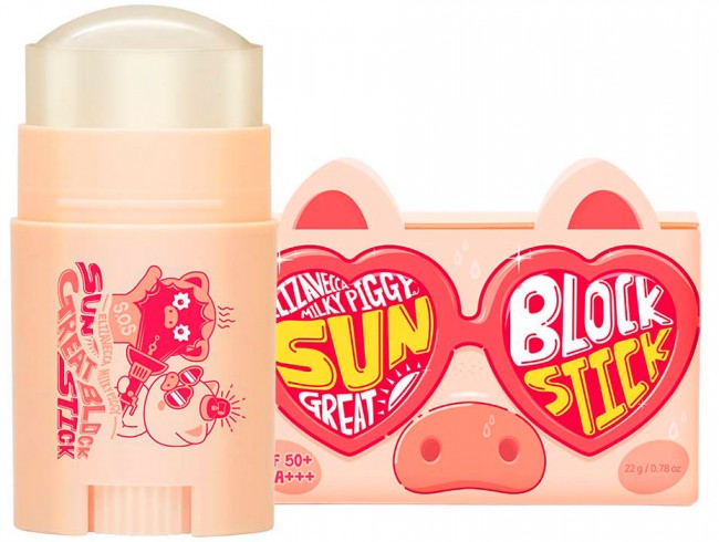 Elizavecca Milky Piggy Sun Great Block Stick SPF50+ Солнцезащитный стик, 22 г Elizavecca Milky Piggy Sun Great Block Stick SPF50+ Солнцезащитный стик, 22 г