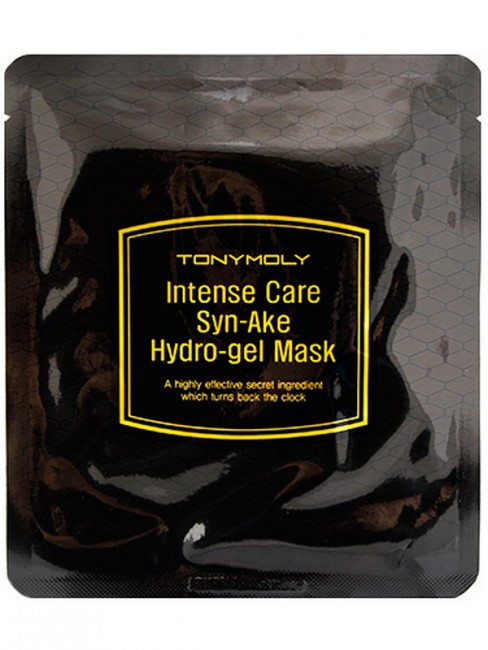 TONYMOLY Intense Care Syn Ake Hydro gel Mask Гидрогелевая омолаживающая маска для лица со змеиным ядом, 25 г