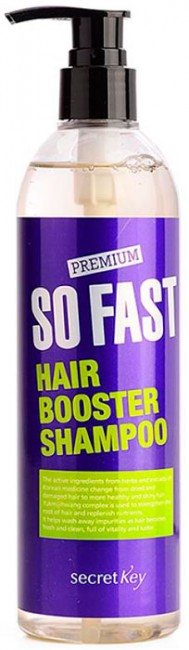 Secret Key Шампунь для быстрого роста волос So Fast Hair Booster Shampoo, 360 мл Secret Key Шампунь для быстрого роста волос So Fast Hair Booster Shampoo, 360 мл