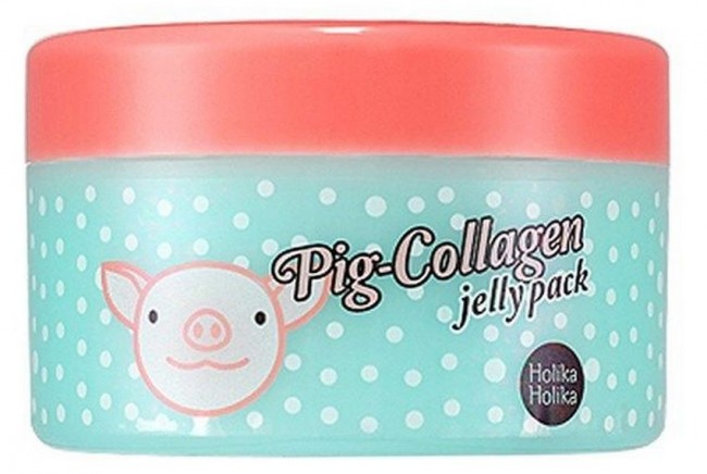Holika Holika Pig Collagen Jelly Pack Коллагеновая ночная маска, 80 г Holika Holika Pig Collagen Jelly Pack Коллагеновая ночная маска, 80 г
