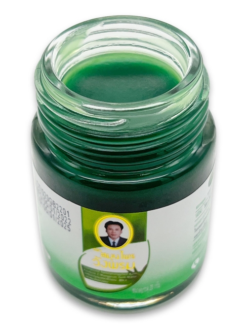 Wangprom Herb Зелёный бальзам доктора Вангпрома c экстрактом барлерии и клинакантусом, 20 г