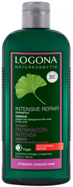 Logona Intensive Repair Ginkgo Шампунь с Экстрактом Гинкго, 250 мл