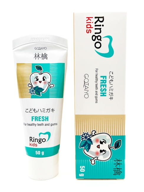 Gotayo Детская зубная паста с 4 лет освежающая Ringo Kids Fresh, 50 г