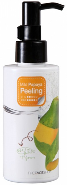 THE FACE SHOP Smart Рeeling Mild Papaya Мягкий пилинг с экстрактом папайи, 150 мл THE FACE SHOP Smart Рeeling Mild Papaya Мягкий пилинг с экстрактом папайи, 150 мл