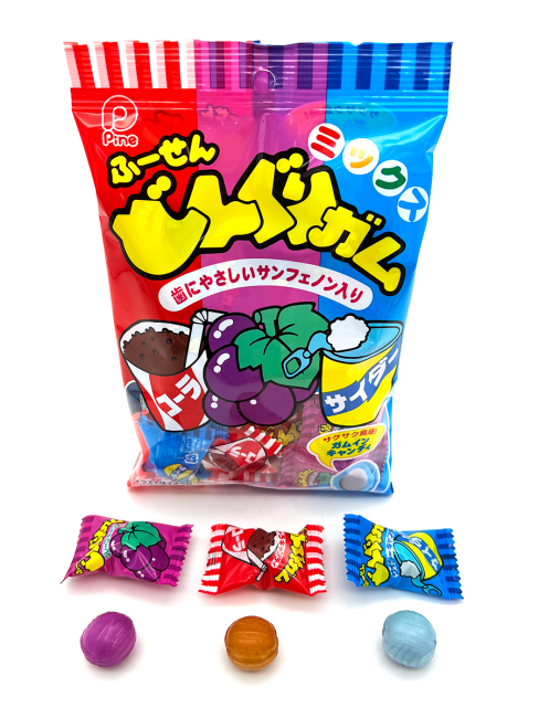 PINE Карамель леденцовая ассорти вкусов с жвачкой внутри Candy Acorn Gum Mix, 110 г PINE Карамель леденцовая ассорти вкусов с жвачкой внутри Candy Acorn Gum Mix, 110 г