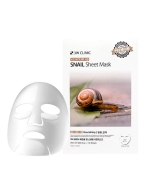 3W Clinic Тканевая маска для лица с муцином улитки Essential Up Snail Sheet Mask, 25 мл