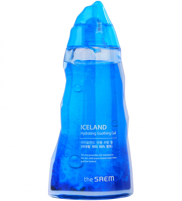 The Saem Гель для тела минеральный Iceland Hydrating Soothing Gel, 300 мл