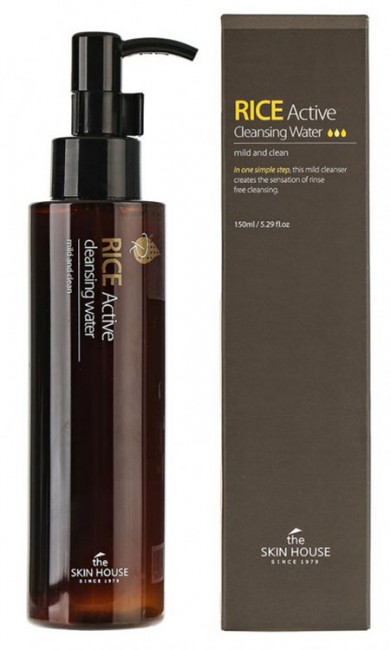 The Skin House Rice Active Cleansing Water Мицеллярная вода с экстрактом риса, 150 мл The Skin House Rice Active Cleansing Water Мицеллярная вода с экстрактом риса, 150 мл