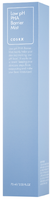 COSRX Low Ph PHA Barrier Mist Защитный увлажняющий мист с PHA-кислотами, 75 мл COSRX Low Ph PHA Barrier Mist Защитный увлажняющий мист с PHA-кислотами, 75 мл
