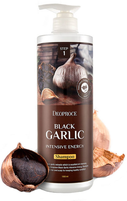 Deoproce Black Garlic Intensive Energy Shampoo Шампунь для волос с экстрактом черного чеснока, 1 л Deoproce Black Garlic Intensive Energy Shampoo Шампунь для волос с экстрактом черного чеснока, 1 л