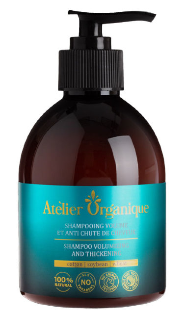Atelier Organique Шампунь для объема и против выпадения волос, 300 мл Atelier Organique Шампунь для объема и против выпадения волос, 300 мл