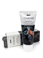 Jigott Пенка для умывания с древесным углем Natural Charcoal Foam Cleansing, 180 мл