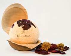 Kleona Бурлящий шар "Индонезийская роза", 200 г