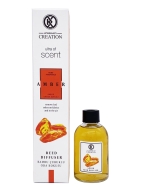 Kreasyon Аромадиффузор с палочками Амбра Reed Diffuser Amber, 115 мл