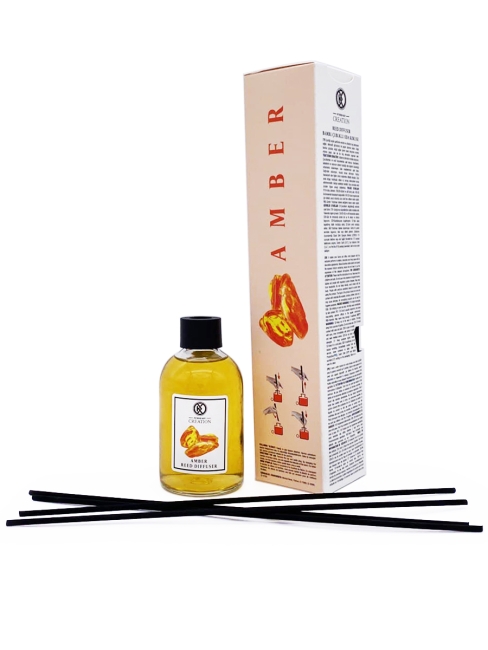 Kreasyon Аромадиффузор с палочками Амбра Reed Diffuser Amber, 115 мл Kreasyon Аромадиффузор с палочками Амбра Reed Diffuser Amber, 115 мл