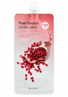 MISSHA Pure Source Pocket Pack Pomegranate Ночная маска для лица с гранатом, 10 мл