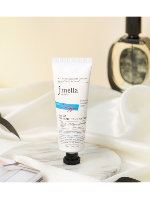 Jmella Парфюмированный крем для рук N0.07 In France Do Tyque Perfume Hand Cream, 50 мл Jmella Парфюмированный крем для рук N0.07 In France Do Tyque Perfume Hand Cream, 50 мл