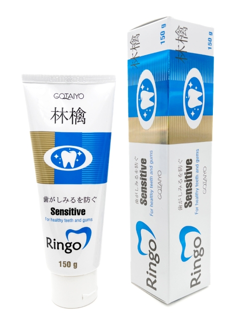 Gotayo Зубная отбеливающая паста для чувствительных зубов Ringo Sensitive, 150 г Gotayo Зубная отбеливающая паста для чувствительных зубов Ringo Sensitive, 150 г