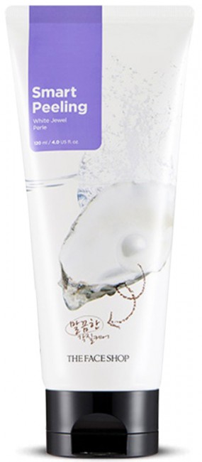 THE FACE SHOP Smart Peeling White Jewel Пилинг-гель с экстрактом жемчуга, 120 мл THE FACE SHOP Smart Peeling White Jewel Пилинг-гель с экстрактом жемчуга, 120 мл