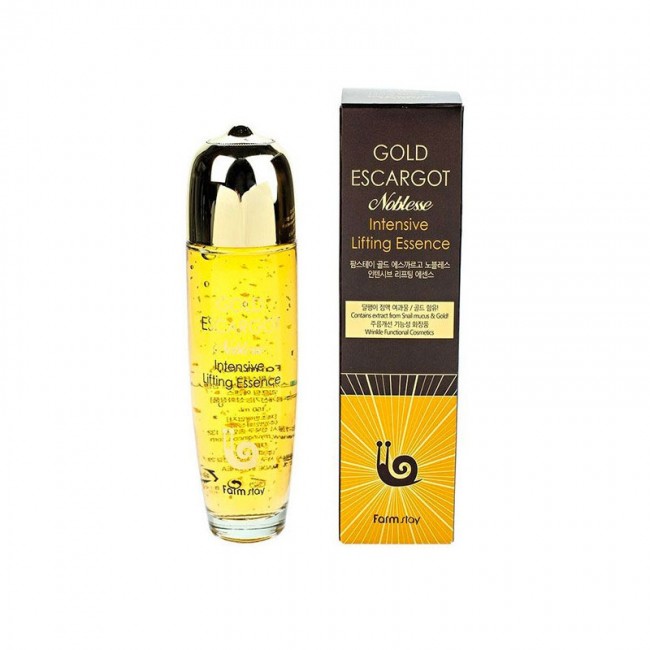 FarmStay Лифтинг-эссенция с муцином королевской улитки Gold Escargot Noblesse Intensive Lifting Essence, 150мл