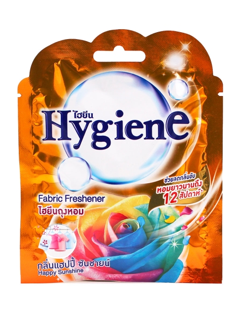 Hygiene Ароматическое саше Счастье Солнечного Дня Fabric Freshener Happy Sunshine, 8 г Hygiene Ароматическое саше Счастье Солнечного Дня Fabric Freshener Happy Sunshine, 8 г