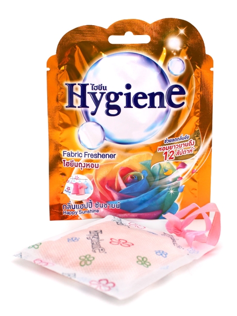 Hygiene Ароматическое саше Счастье Солнечного Дня Fabric Freshener Happy Sunshine, 8 г Hygiene Ароматическое саше Счастье Солнечного Дня Fabric Freshener Happy Sunshine, 8 г