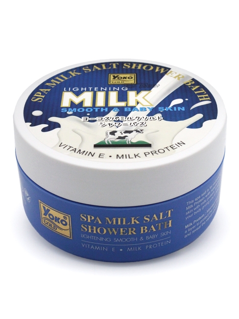 Yoko Скраб для тела солевой с молоком Gold Spa Milk Salt Shower Bath, 380 г