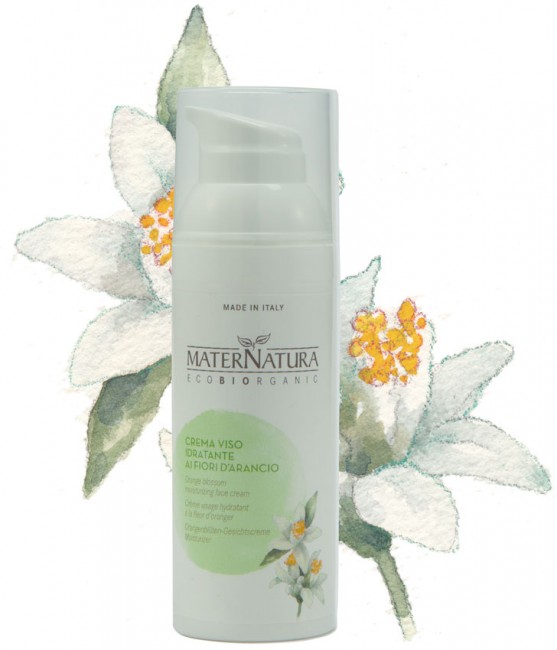 Mater Natura Увлажняющий крем для лица с Цветками апельсина, 50 мл
