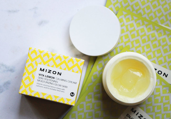 MIZON Vita Lemon Calming Cream Крем успокаивающий с экстрактом лимона, 50 мл MIZON Vita Lemon Calming Cream Крем успокаивающий с экстрактом лимона, 50 мл