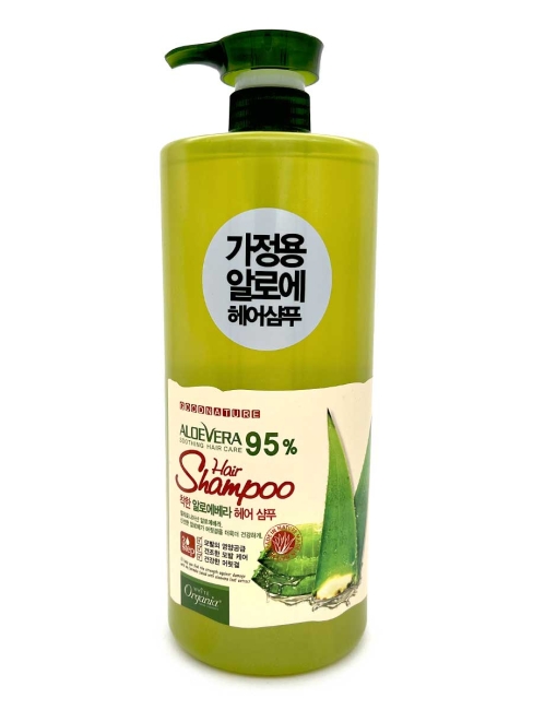 White Organia Шампунь для волос с Алоэ Вера 95% + Комплекс витаминов Good Natural Aloe Vera Hair Shampoo, 1500 мл White Organia Шампунь для волос с Алоэ Вера 95% + Комплекс витаминов Good Natural Aloe Vera Hair Shampoo, 1500 мл