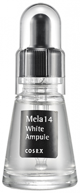 COSRX Mela 14 White Ampule Ампульная осветляющая эссенция с яблочной водой, 20 мл COSRX Mela 14 White Ampule Ампульная осветляющая эссенция с яблочной водой, 20 мл