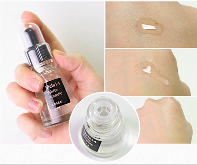 COSRX Mela 14 White Ampule Ампульная осветляющая эссенция с яблочной водой, 20 мл COSRX Mela 14 White Ampule Ампульная осветляющая эссенция с яблочной водой, 20 мл