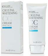 3W Clinic Crystal Whitening CC Cream SPF50+/PA+++ #1 Осветляющий СС-крем, 50 мл