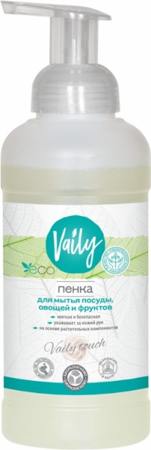Vaily Touch Пенка для мытья посуды, 500 мл Vaily Touch Пенка для мытья посуды, 500 мл