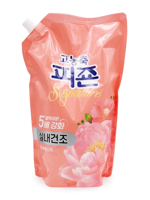 Pigeon Кондиционер для белья парфюмированный концентрат аромат Ванили Rich Perfume Signature La Fiesta, 1600 мл