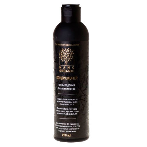 Nano Organic Кондиционер от выпадения волос, 270 мл Nano Organic Кондиционер от выпадения волос, 270 мл