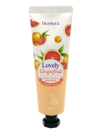 Deoproce Крем для рук парфюмированный с экстрактом грейпфрута Lovely Grapefruit Hand Cream, 50 г Deoproce Крем для рук парфюмированный с экстрактом грейпфрута Lovely Grapefruit Hand Cream, 50 г