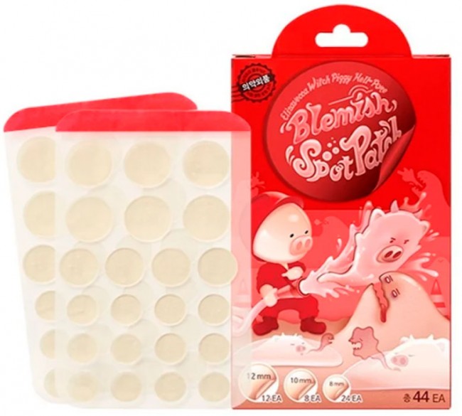 Elizavecca Witch Piggy Hell-Pore Blemish Spot Patch Патчи для точечного применения, 44 шт