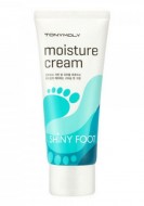 TONYMOLY Shiny Foot Moisture Cream Увлажняющий крем для ног с маслами арганы и жожоба, 80 мл