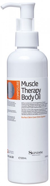 Skindom Muscle Therapy Body Oil Ароматическое массажное масло для мышечного расслабления с мятой и розмарином, 220 мл Skindom Muscle Therapy Body Oil Ароматическое массажное масло для мышечного расслабления с мятой и розмарином, 220 мл