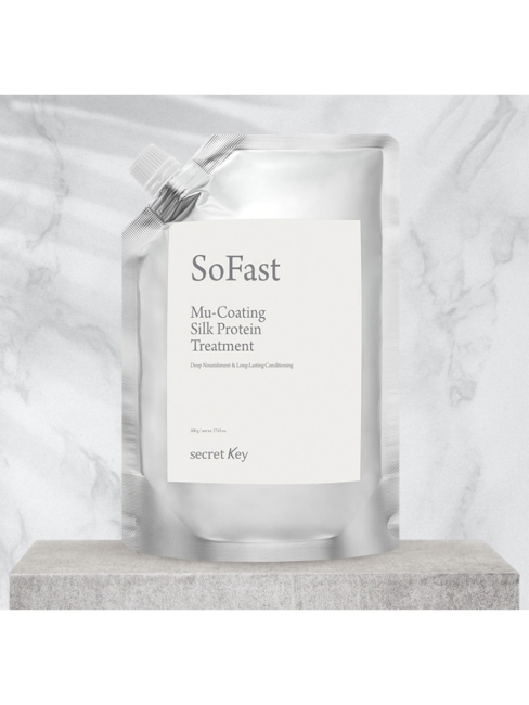 Secret Key Маска для волос с эффектом ламинирования So Fast Mu-Coating Silk Protein Treatment, 480 г