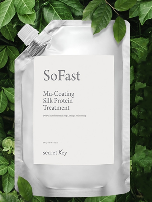 Secret Key Маска для волос с эффектом ламинирования So Fast Mu-Coating Silk Protein Treatment, 480 г