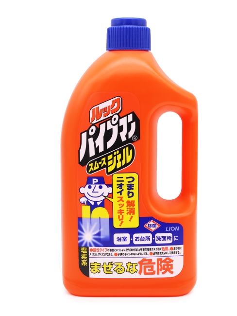 LION Средство для прочистки сточных труб Look Drain Cleaner, 1000 мл