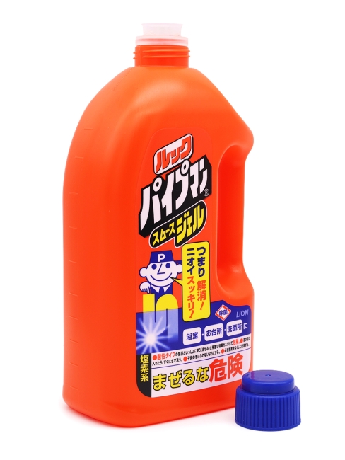 LION Средство для прочистки сточных труб Look Drain Cleaner, 1000 мл