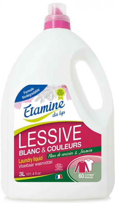 Etamine Du Lys Средство жидкое для стирки Соцветье вишни и жасмина, 3 л Etamine Du Lys Средство жидкое для стирки Соцветье вишни и жасмина, 3 л