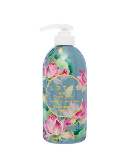 Jigott Парфюмированный лосьон для тела с экстрактом лотоса Lotus Perfume Body Lotion, 500 мл