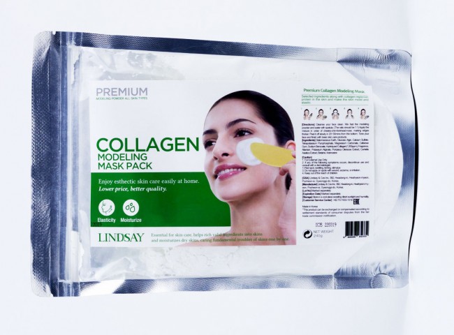 Lindsay Альгинатная маска с коллагеном Premium Collagen Modeling Mask, 240 гр. Lindsay Альгинатная маска с коллагеном Premium Collagen Modeling Mask, 240 гр.