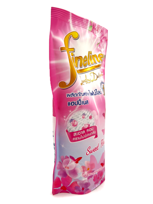 Fineline Гель для стирки взрослого и детского белья Роза на 10 стирок Laundry Detergent Sweet Floral (Refill), 400 мл